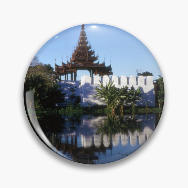 Item preview, 1950s - Myanmar (Burma), Mandalay, Mandalay Palace Wall designed and sold by thatwaslife.