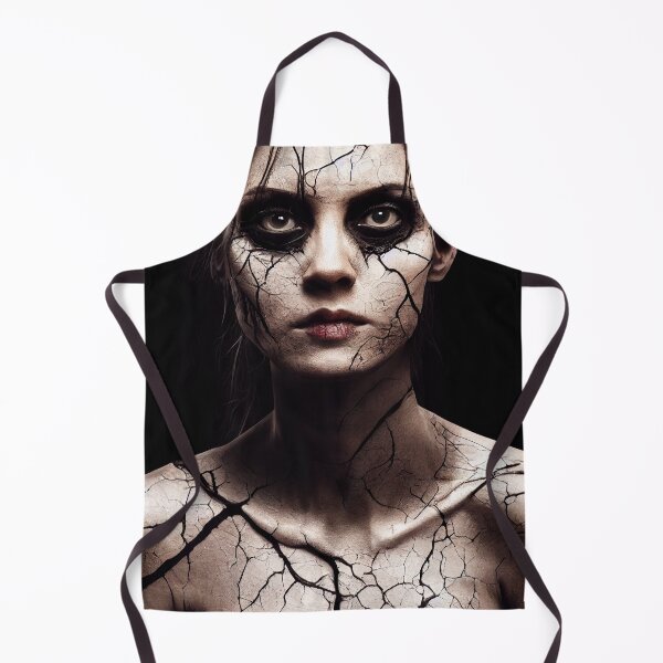 Item preview, A woman with a cracked skin. designed and sold by Maniock.