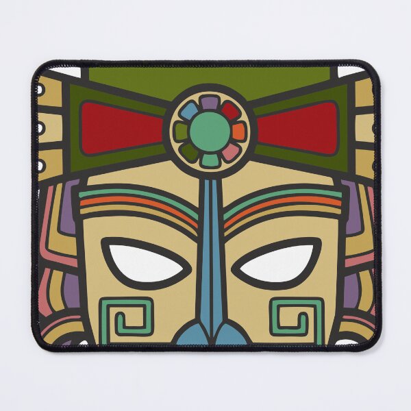 Item preview, mask-mayan-aztec-indian designed and sold by gandra.