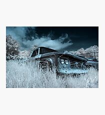Abandoned 1963 Dodge Sweptline - infrared Photographic Print