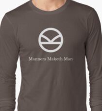 Kingsman Secret Service - Manners Maketh Man Long Sleeve T-Shirt