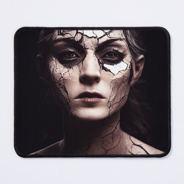 Item preview, Woman with a cracked skin. designed and sold by Maniock.