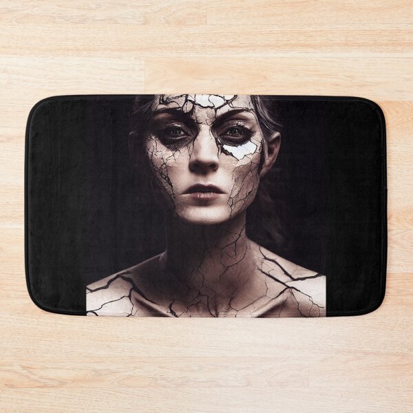 Item preview, Woman with a cracked skin. designed and sold by Maniock.
