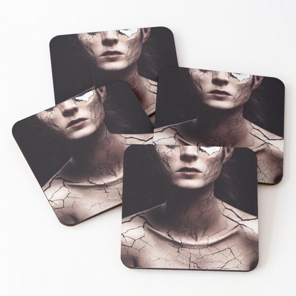 Item preview, Woman with a cracked skin. designed and sold by Maniock.