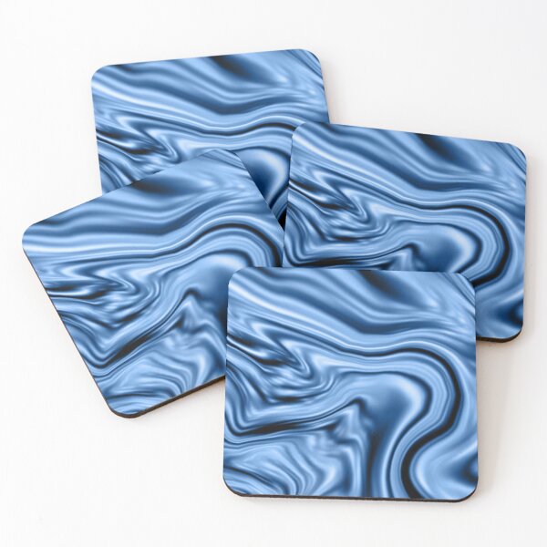 Item preview, Copy of Holographic Marble, Liquid Metallic Blue 2 designed and sold by ACC .