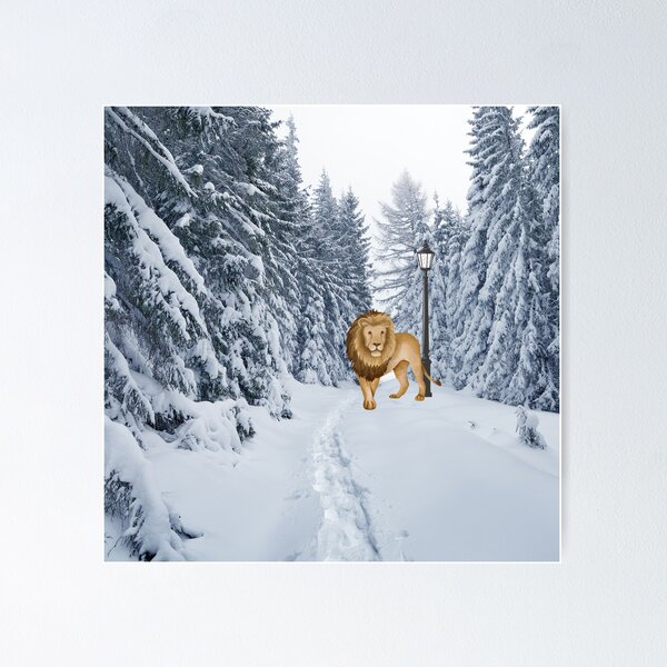Item preview, The Lion and the Lamp Post. Christmas is Coming After All! designed and sold by Lost-World-Shop.