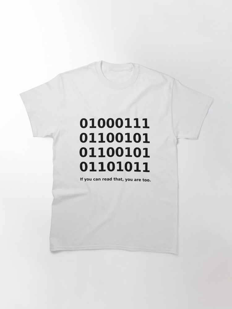 binary shirt