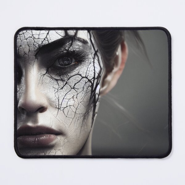 Item preview, Vampire with a cracked face. designed and sold by Maniock.