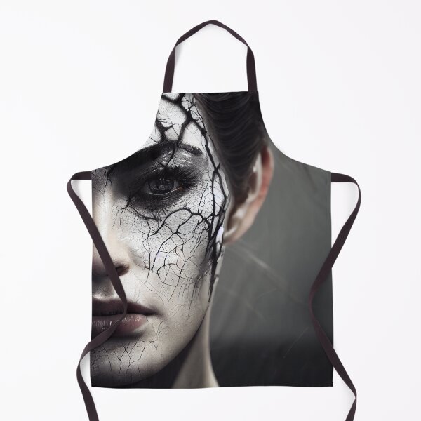Item preview, Vampire with a cracked face. designed and sold by Maniock.