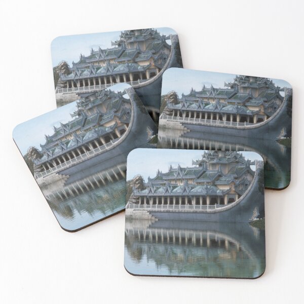 Item preview, 1970s - Yangon, Karaweik Palace in Kandawgyi Royal Lake, Yangon, Myanmar designed and sold by thatwaslife.