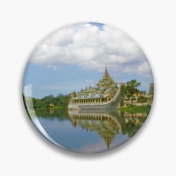 Item preview, 1970s - Yangon, Karaweik Palace in Kandawgyi Royal Lake, Yangon, Myanmar designed and sold by thatwaslife.