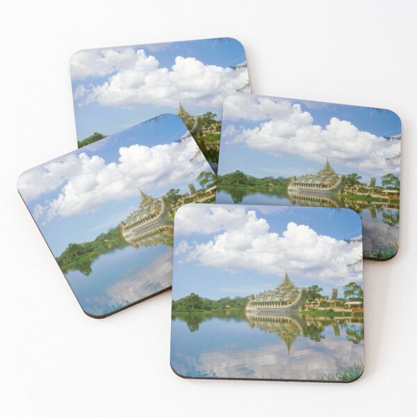 Item preview, 1970s - Yangon, Karaweik Palace in Kandawgyi Royal Lake, Yangon, Myanmar designed and sold by thatwaslife.