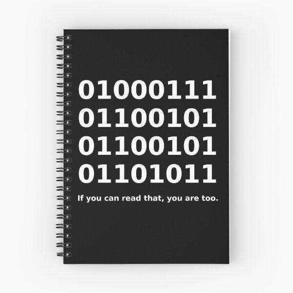 Artikelvorschau, Binary / Binär Code Binärcode Funny T-Shirt entworfen und verkauft von NoriTEEs.