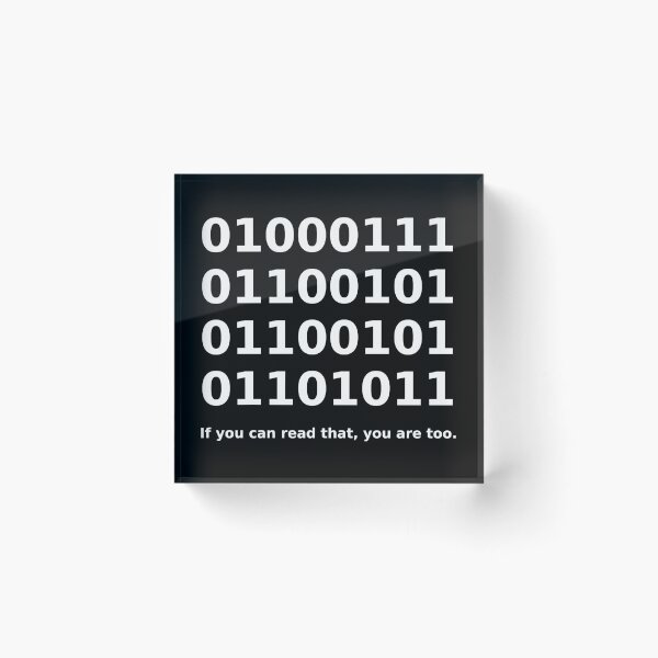 Item preview, Binary / Binary Code Binary Code Funny T-Shirt designed and sold by NoriTEEs.