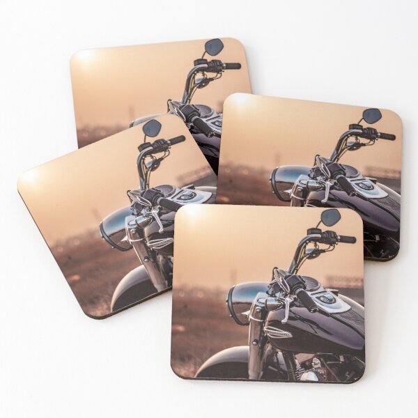 Item preview, Motorcycle in the sunset designed and sold by MyTrueLove.