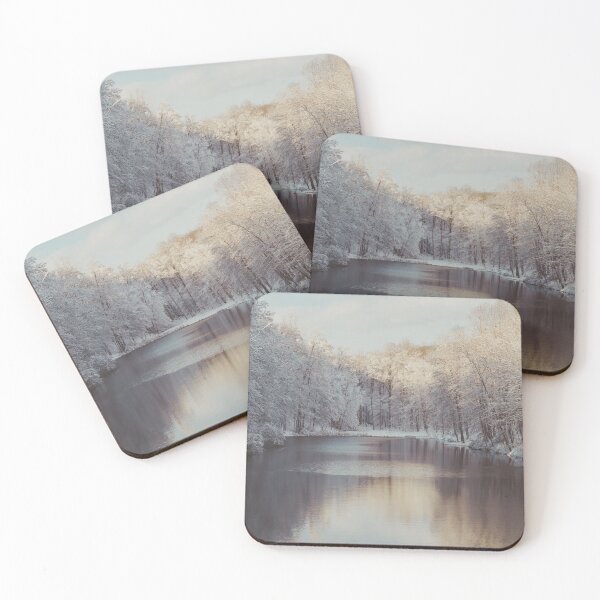 Item preview, Winter Snow at the Lake designed and sold by prettypetal.