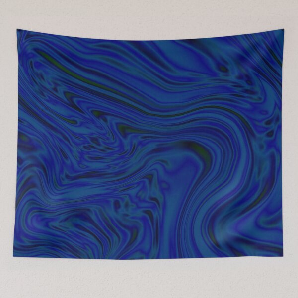 Item preview, Holographic Marble, Liquid Metallic Dark Blue 2 designed and sold by ACC .