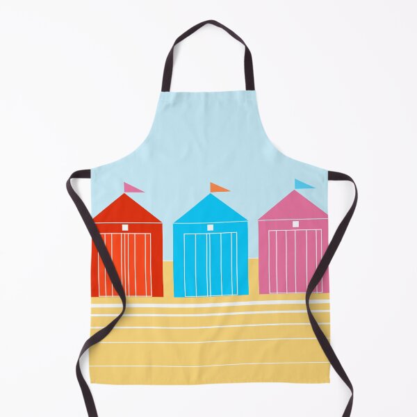 Item preview, Row Of Colourful Beach Huts designed and sold by Adam Regester.