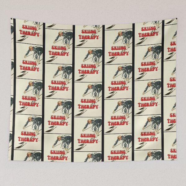 Item preview, Vintage Ski Fan Skiing Cool Vacation Skier designed and sold by starfishstuff.