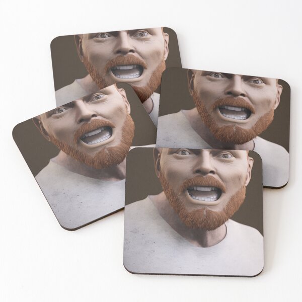 Item preview, Bill Burr 3d render  designed and sold by HappyAiCcidents.