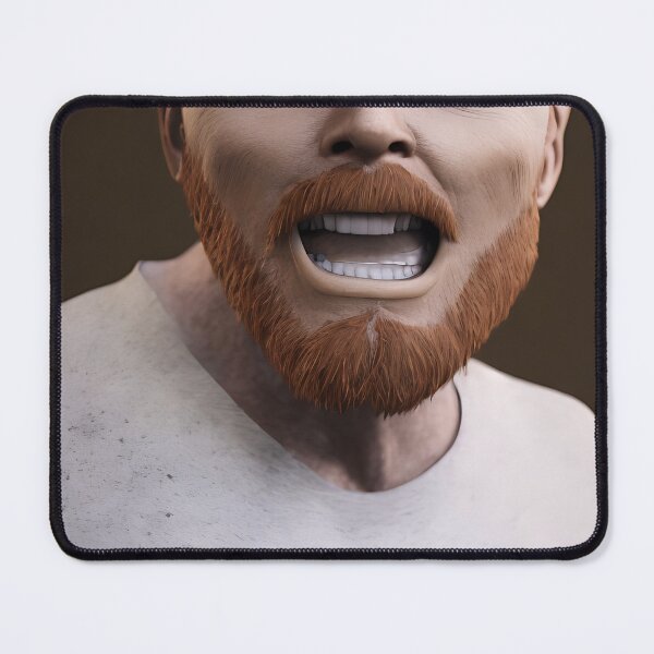 Item preview, Bill Burr 3d render  designed and sold by HappyAiCcidents.