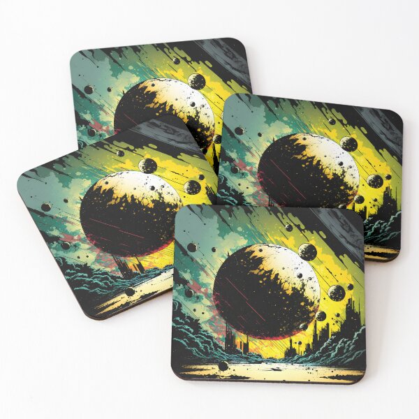 Item preview, Big planet surrounded by small planets designed and sold by randrdesign.