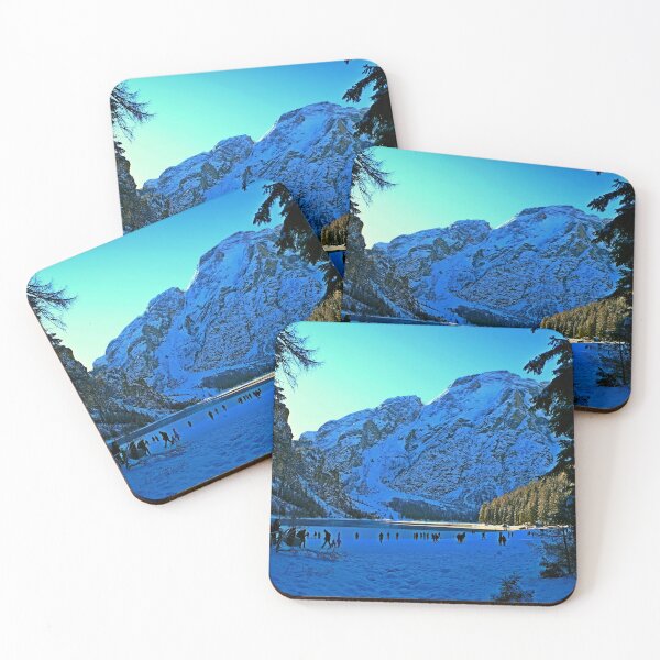 Item preview, Lake Braies in winter designed and sold by annalisa56.