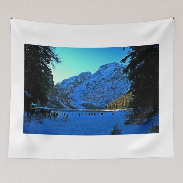 Item preview, Lake Braies in winter designed and sold by annalisa56.