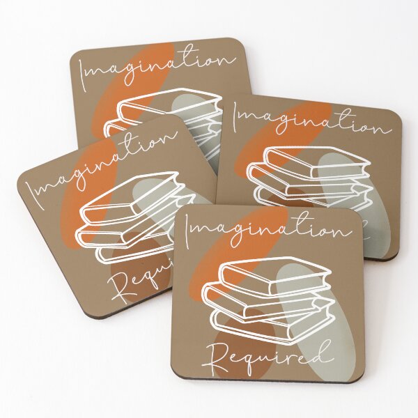 Item preview, Imagination required books boho artwork  designed and sold by TipTopTapo.