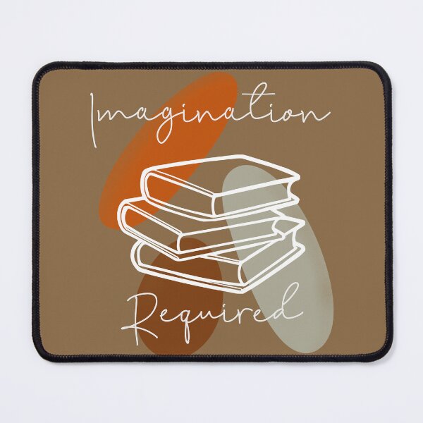 Item preview, Imagination required books boho artwork designed and sold by TipTopTapo.