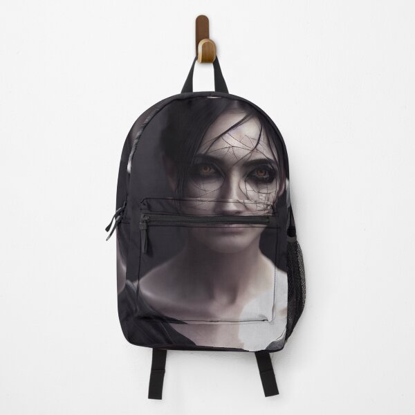 Item preview, A vampire woman with black makeup. designed and sold by Maniock.
