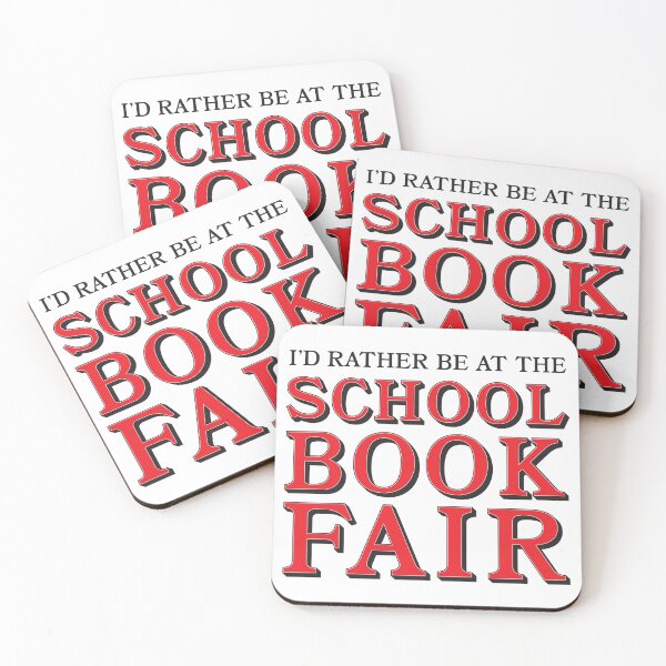 Item preview, I'd rather be at the school book fair designed and sold by field3.