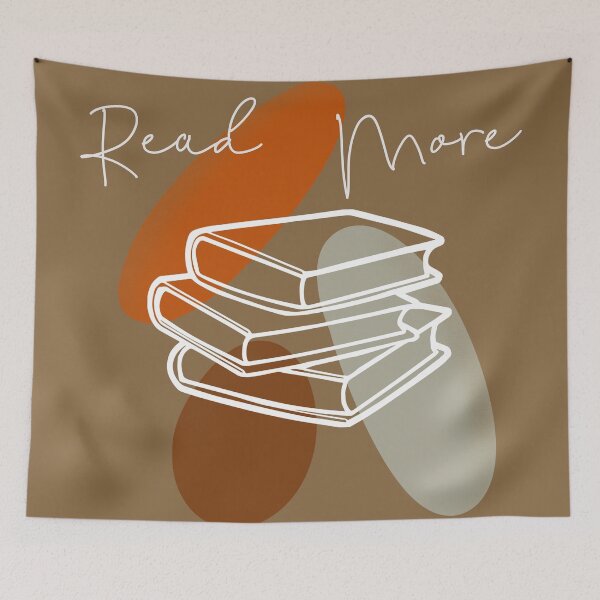 Item preview, Read more books boho artwork  designed and sold by TipTopTapo.