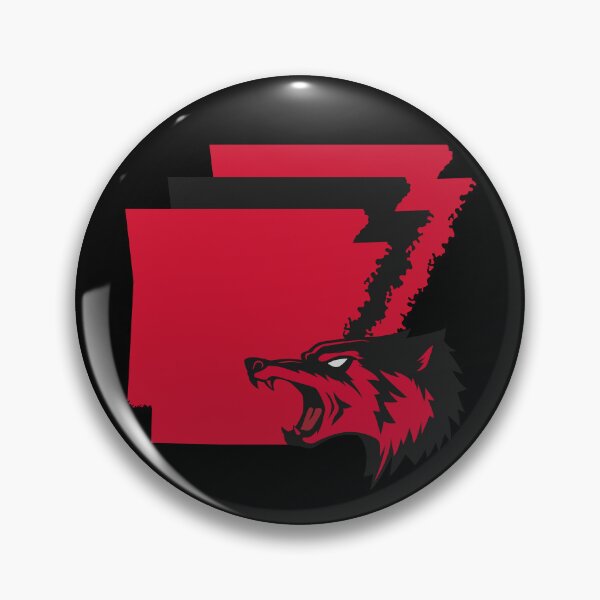 Item preview, Arkansas Border, Red Wolves designed and sold by LatterDaze.