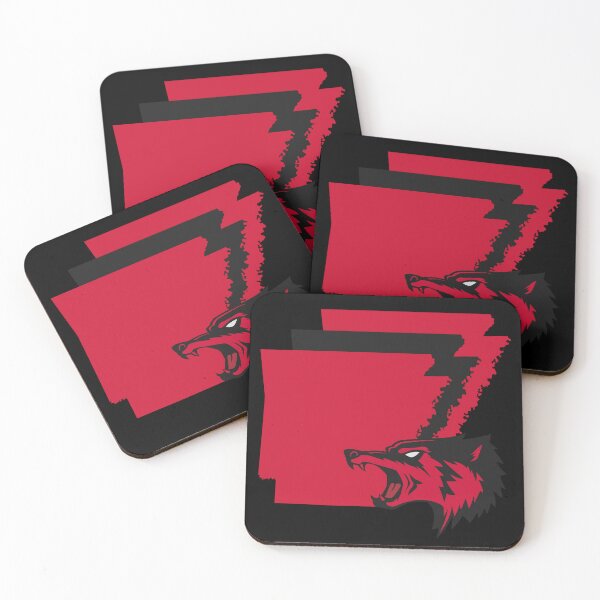 Item preview, Arkansas Border, Red Wolves designed and sold by LatterDaze.