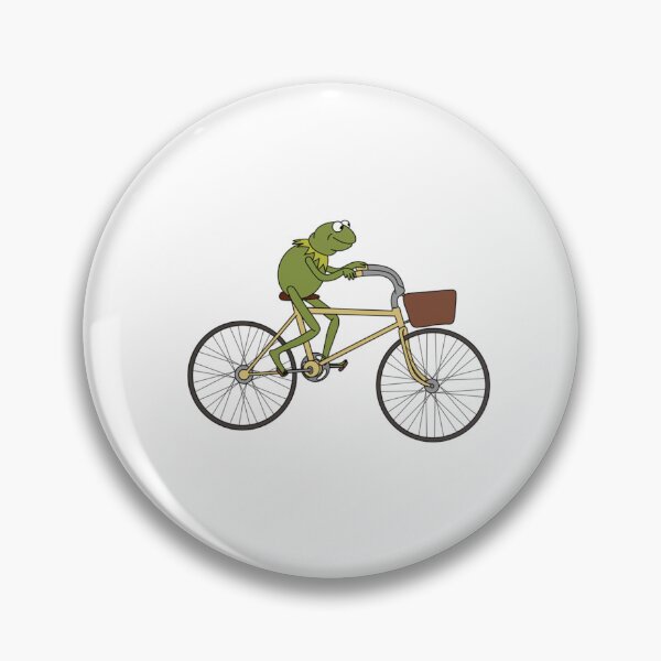 Item preview, Kermit riding a bike   designed and sold by casillasjas.