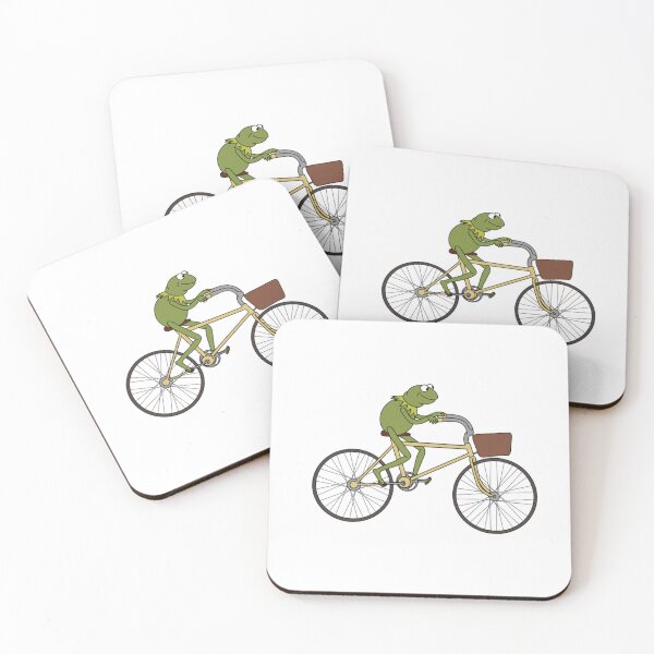 Item preview, Kermit riding a bike   designed and sold by casillasjas.