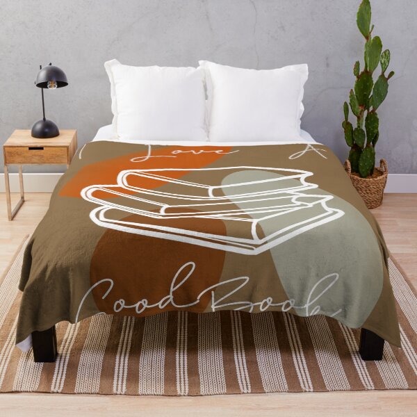 Item preview, I love a good book boho artwork  designed and sold by TipTopTapo.
