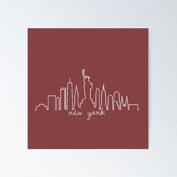 Item preview, New York City Cityline designed and sold by BoldNFresh.