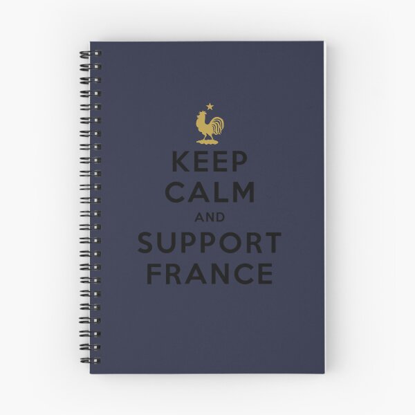 Aperçu de l'œuvre Gardez votre calme et soutenez la France créée et vendue par efoze.