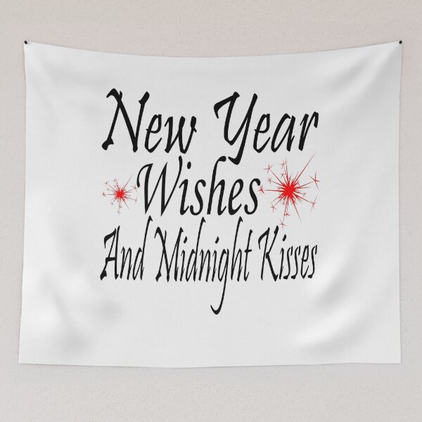 Item preview, New Year Wishes And Midnight Kisses designed and sold by Soudesign99.