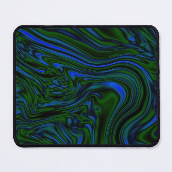 Item preview, Holographic Marble, Liquid Metallic Dark Blue and Green designed and sold by ACC .