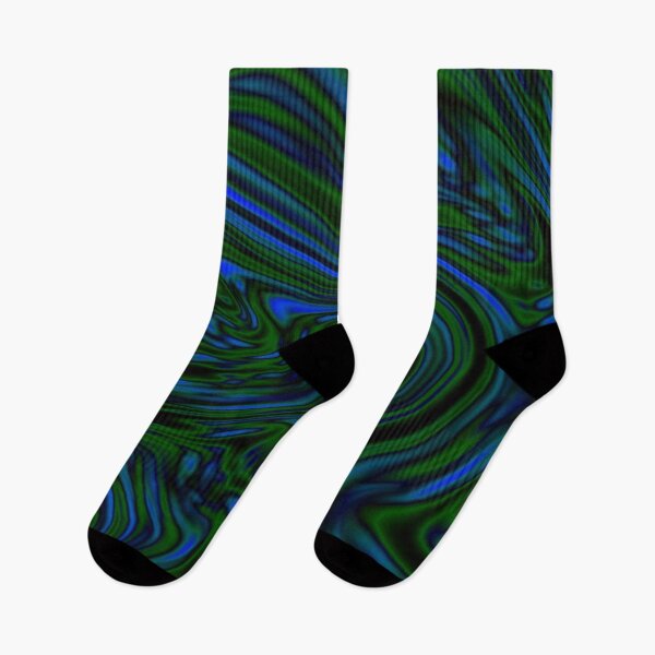 Item preview, Holographic Marble, Liquid Metallic Dark Blue and Green designed and sold by ACC .