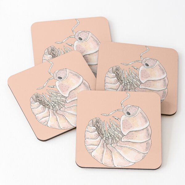 Item preview, Cubaris murina "Papaya" Isopod designed and sold by paintedpansy.