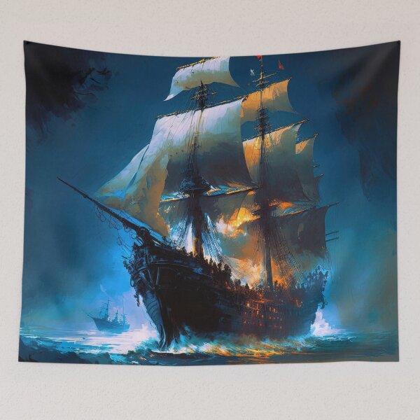 Item preview, Ancient Spanish Galleon designed and sold by AM FineArtPrints.