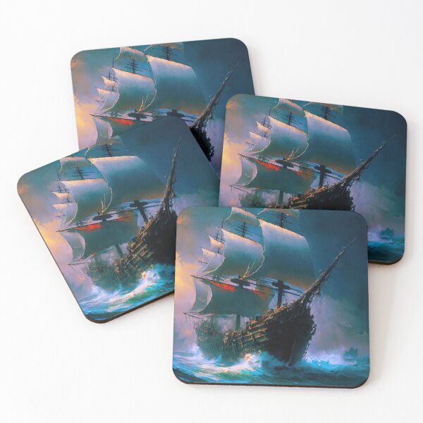 Item preview, Ancient Spanish Galleon designed and sold by AM FineArtPrints.