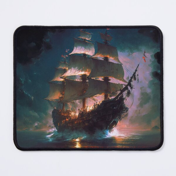 Item preview, Ancient Spanish Galleon designed and sold by AM FineArtPrints.