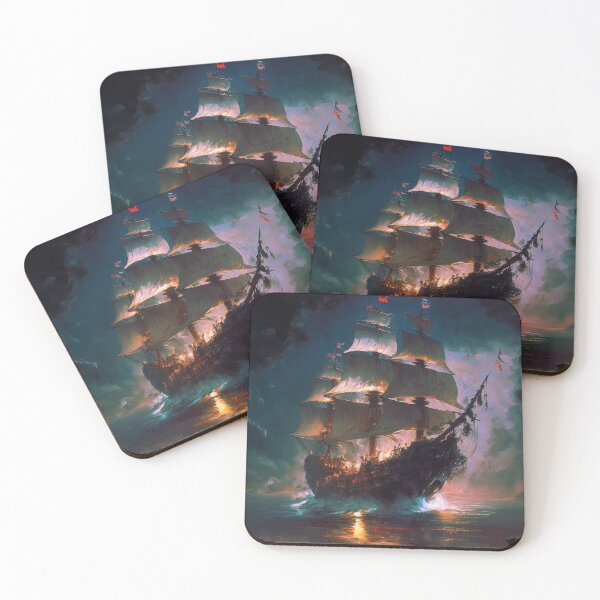 Item preview, Ancient Spanish Galleon designed and sold by AM FineArtPrints.