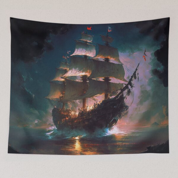 Item preview, Ancient Spanish Galleon designed and sold by AM FineArtPrints.