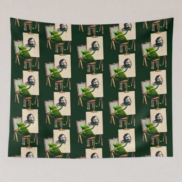 Item preview, Kermit-drawing-Jim-henson   designed and sold by casillasjas.